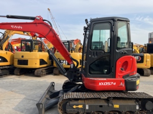 Excavadora Kubota KX057-4 Usada de Alta Calidad, Miniexcavadora Original KX057-4, Bajo Consumo de Combustible y Gran Potencia - Product Image 1