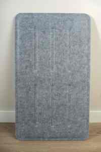 Divisorio Acustico in Feltro PET Insonorizzante, Schermo Divisorio da Scrivania in Fibra di Poliestere ad Alta Densità da 12 mm per Ufficio - Product Image 5