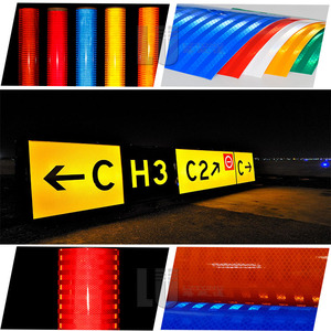 Film réfléchissant prismatique rétro de bonne qualité et à bas prix, feuille réfléchissante de qualité diamant avec hautement réfléchissant - Product Image 6
