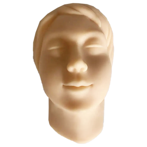 Tête d'entraînement en silicone pour maquillage féminin, modèle pour la pratique des injections cosmétiques - Product Image 2