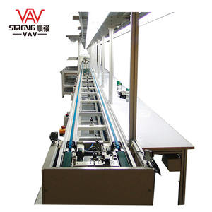 Fabrieksprijs Pallet Transportsysteem Lithiumbatterij Productie Distributieband Transportband - Product Image 2