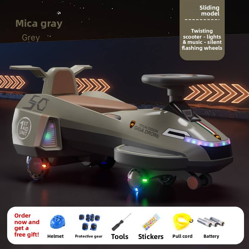 Scorrimento grigio mica