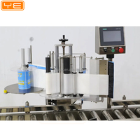 Autocollants latéraux automatiques industriels YS210C sur étiqueteuse de boîtes en carton de ligne de tambour pour le prix de la machine d'étiquettes d'autocollant inférieur