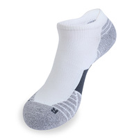 Chaussettes de Sport personnalisées pour hommes, nouveau Design, bas de serviette, chaussettes de basket-ball d'élite, chaussettes épaisses antidérapantes, 2023