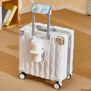 Valises de <span class=keywords><strong>voyage</strong></span> personnalisées de luxe pour enfants, mini valises rigides colorées de 18 pouces avec cadre en aluminium - Product Image 2