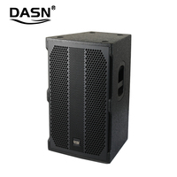 Système de sonorisation PA DASN Q15DC 15 pouces 4000W DSP professionnel actif pleine fréquence en bois pour DJ, home cinéma et scène