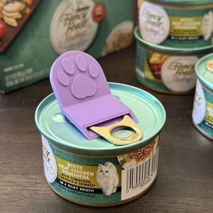 Apribottiglie per Cibo per Animali Domestici Stampato in 3D, Strumento Portatile con Linguetta a Strappo per Lattine di Cibo per Cani e Gatti, Accessorio da Viaggio e Cucina, Regalo Ergonomico - Product Image 6