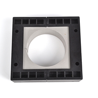 Kit de panneaux d'isolation pour entrée de câble CES 64-1 PA66 UL94, accessoires électriques pour câblage, 116x110mm, en nylon