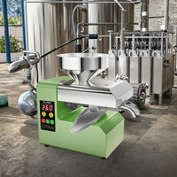 Presse à huile domestique en acier inoxydable 8-10 kg/h pour le soja, les arachides et le colza, facile à utiliser