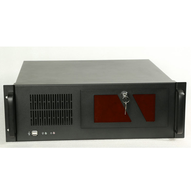 Industrial PC Case Customized Production and Processing Black 19-inch Rack-mounted Computer case