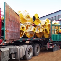 Godet de forage LIMTA 600 mm pour foreuse rotative Sany SR155 Bauer BG15 |   Outil de fondation robuste de 1200 mm de hauteur pour pieux, directement du fabricant