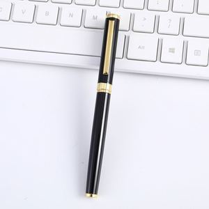 Simple Fashion Metal <b>Pen</b> With Gold Clip Unisex Biros Custom LOGO White - Product Image 6