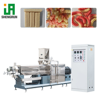 Ligne d'extrusion de snacks soufflés au maïs, machine à extruder les snacks à base de farine de maïs, machine à extruder les snacks au fromage soufflés au maïs