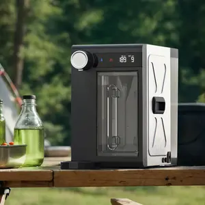 Dispenser pemurni air minum portabel, mesin pemurni air sistem osmosis terbalik Kemah luar ruangan