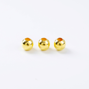 JD GEMS Wholesale 18K <strong>Gold</strong> Plated Copper Spacer <strong>Beads</strong> Durable Round <strong>Beads</strong> for Bracelet Necklace <strong>Design</strong> in Stock - Product Image 6
