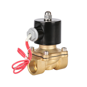 Vanne solénoïde en laiton de haute qualité 3/8"-2" pour machine à laver, aimanté moyen à fort, 2W, vente chaude usine - Product Image 1