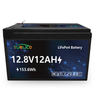 بطارية Cwups دورة عميقة 12 فولت ليثيوم أيون فوسفات الحديد Lipo Lifepo4 12 فولت 200 أمبير بطارية شمسية 1000 وات/ساعة 12 فولت أمبير 2