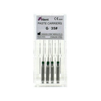 Transporteurs de pâte de nettoyage de canal radiculaire dentaire Lentulo dentaire de 25mm pour l'outil de dentisterie de pâte de remplissage