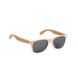 Gafas de Sol de Diseño Nuevo y Popular en Promoción, <span class=keywords><strong>Lentes</strong></span> con Tinte de Bambú, Protección UV400, Fibra de Bambú, Brazos de Bambú, Gafas Decorativas para Exteriores - Product Image 1