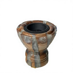 Quemador de Incienso Imperial Sand Majesty de Resina Epoxi y Madera de Acacia, Soporte de Oud Premium Hecho a Mano para Fragancia del Hogar - Product Image 1