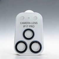 Nouveau 2026 – Film de protection d'objectif d'appareil photo anti-reflet AR, couleur originale, transparent 3D, couverture intégrale pour iPhone 18 Pro Max (vente en gros)