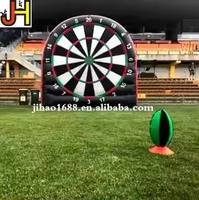 Ballon de rugby collant gonflable de haute qualité, football collant pour jeux de fléchettes au pied