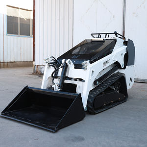 जापानी लोकप्रिय सस्ते फ्रंट लोडर हाइड्रोलिक मिनी डीजल स्क्ड स्टीड लोडर स्किड ट्रैक लोडर कुबोटा इंजन व्हील्ड - Product Image 3