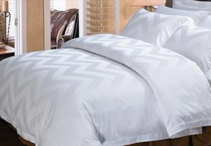 Set di <span class=keywords><strong>Biancheria</strong></span> <span class=keywords><strong>da</strong></span> <span class=keywords><strong>Letto</strong></span> in Puro Cotone Bianco per <span class=keywords><strong>Letto</strong></span> <span class=keywords><strong>Matrimoniale</strong></span>, Design per Hotel 5 Stelle - Product Image 5