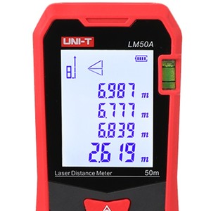 เครื่องวัดระยะเลเซอร์ UNI-T รุ่น LM50A เครื่องวัดระยะแบบเทป เครื่องมือวัดระยะ เครื่องมือวัดขนาด - Product Image 5