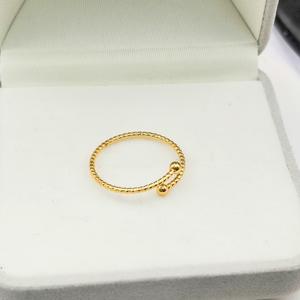 Base <span class=keywords><strong>de</strong></span> Anillo Abierto para Perlas, Fornituras para Engastar, Anillo <span class=keywords><strong>de</strong></span> Acero Inoxidable con Cuerda Trenzada para Perlas y Cuentas - Product Image 6