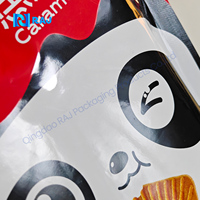 Logo personnalisé imprimé petits bonbons réutilisables Biscuit Snack alimentaire Mylar sacs biscuits sacs d'emballage pochettes pour enfants cadeau