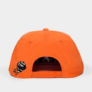 Gorras de Béisbol Personalizadas OEM de 5 Paneles con Parche Tejido, Cierre a Presión, Bordado de Moda, Gorras de Nailon Sin Estructura - Product Image 6
