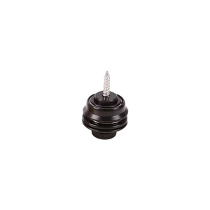 Boutons de sangle de guitare en métal usinés CNC, boutons de sangle de guitare en laiton, verrous de sangle - Product Image 3