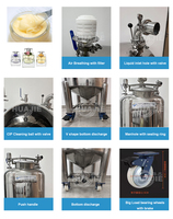 HUAJIE mini mélangeur de parfum réservoir de mélange petit mélangeur de parfum machine de mélange petit tuyau mélangeur de parfum faisant la ligne de production