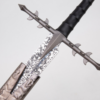 Señor de los anillos arma Ringwraith Nazgul espada réplica bruja rey de Angmar Nazgul espada para colección de Cosplay