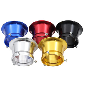 Interface de filtre à air en alliage d'aluminium CNC 50 mm pour <span class=keywords><strong>carburateur</strong></span> moto PWK30 PE28, type <span class=keywords><strong>cornet</strong></span>, pour rétrofit/amélioration, fabriqué en Chine, sans condition. - Product Image 2
