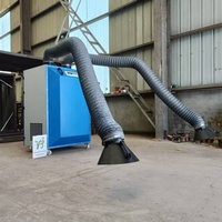 5000CMH Machine d'extraction des fumées Extracteur de poussière industriel Purificateur de fumées de soudage