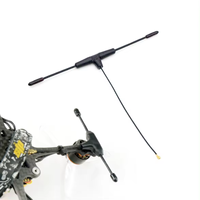 Antenne réceptrice FPV omnidirectionnelle de type T, dipôle flexible pour système de liaison vidéo sans fil longue portée