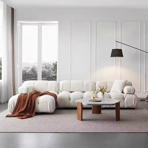 Canapé modulaire de luxe au design moderne haut de gamme pour salon, ensemble de canapés en mousse compressée, mobilier chinois - Product Image 2