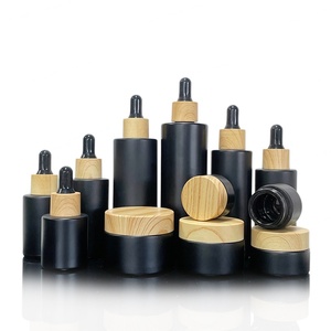 Luxury Custom Skincare Cosmetic Packaging Set 10ml 30ml 50ml 100ml Frosted Glass Cream Serum <b>Pump</b> <b>Bottle</b> and Jar - Product Image 6