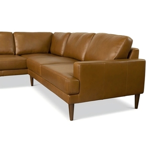 London PU Leather Sofa Right Facing Modern Sectional Sofa <b>Bed</b> <b>Convertible</b> L-Shaped Modular 4 Seat for Living Home Furniture - Product Image 3