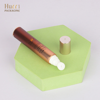 Tube souple cosmétique ABL personnalisé D19 10ml-25ml pour brillant à lèvres, baume à lèvres et sérum, avec applicateur en céramique