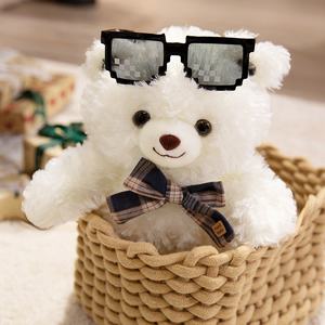 Adorabile soffice arco <span class=keywords><strong>orsacchiotto</strong></span> di medie dimensioni giocattoli morbidi peluche personalizzato orso di peluche - Product Image 2