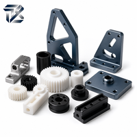 Pièces métalliques usinées CNC de haute qualité en aluminium anodisé, acier inoxydable, laiton, services d'usinage CNC