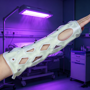 Precio Bajo 2026 Nuevo Dispositivo Médico Ortesis de Muñeca y Antebrazo Fotopolimerizable para Soporte de Mano y Muñeca - Product Image 3