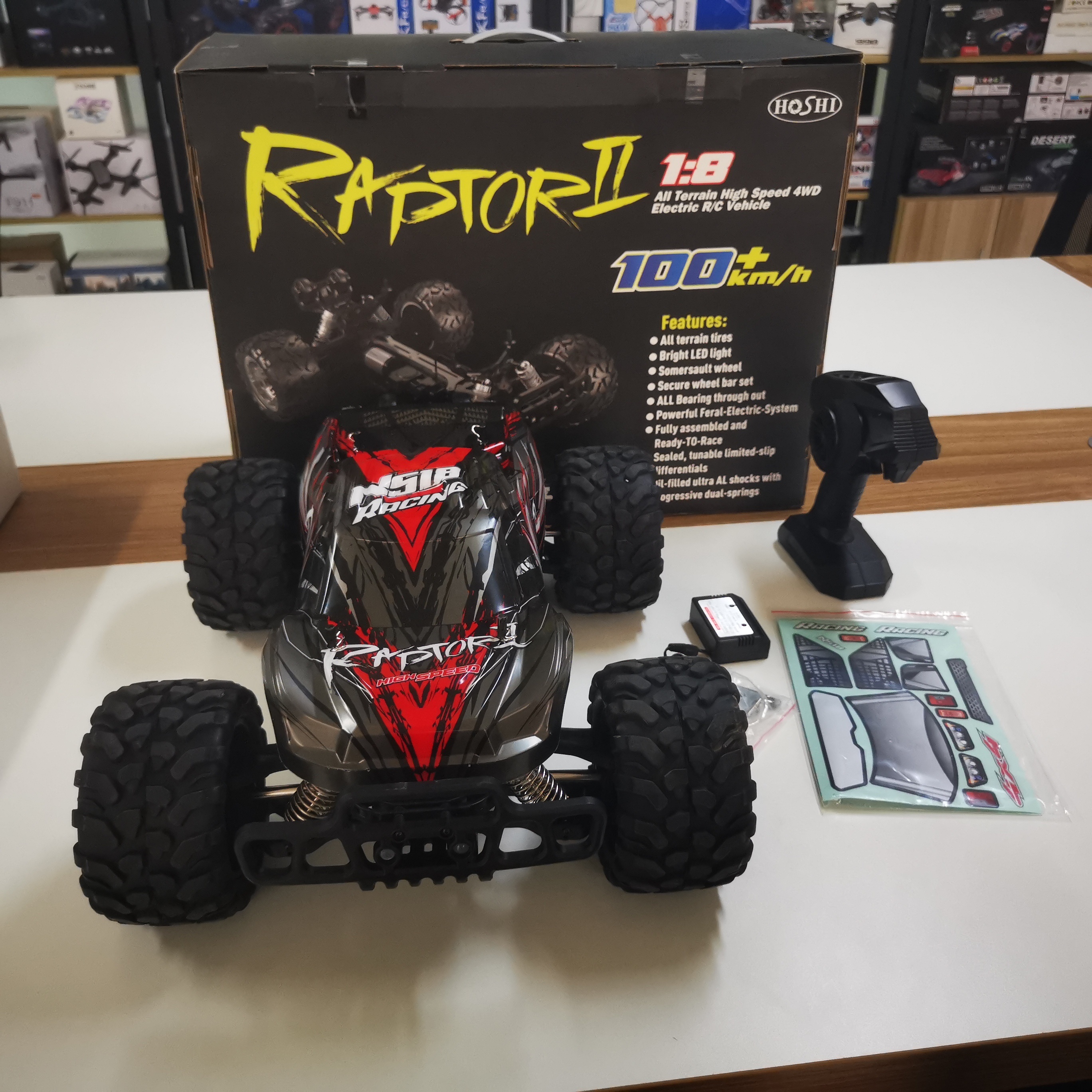 HOSHI N518 RC Car 4WD Off-Road Monster Truck - 100km/h+ Speed, RTR