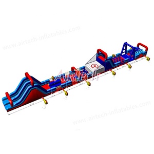 Equipo inflable gigante para obstáculos al aire libre, equipo ninja, precio - Product Image 1