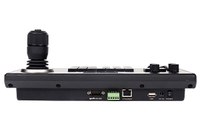 Controlador de teclado con joystick PoE USB IP RS485 RS232 para cámara PTZ, transmisión en vivo, cámara, Iglesia