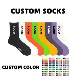 Factory Custom Socks Breathable Sock Custom Your Logo Towel Bottom Basketball Sports Men Socks