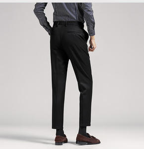 <span class=keywords><strong>Pantaloni</strong></span> Chino in cotone personalizzati <span class=keywords><strong>pantaloni</strong></span> formali da lavoro dritti a matita <span class=keywords><strong>pantaloni</strong></span> da completo per ufficio Streetwear <span class=keywords><strong>con</strong></span> <span class=keywords><strong>tasche</strong></span> <span class=keywords><strong>laterali</strong></span> - Product Image 6